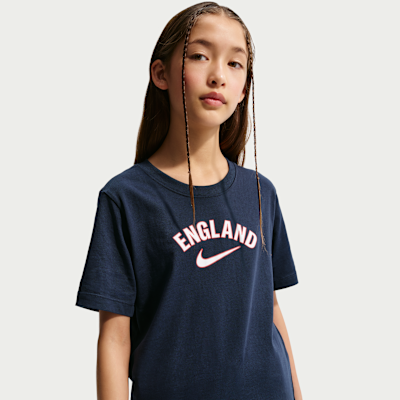 England Big Kids' Nike Soccer T-Shirt. Nike.com